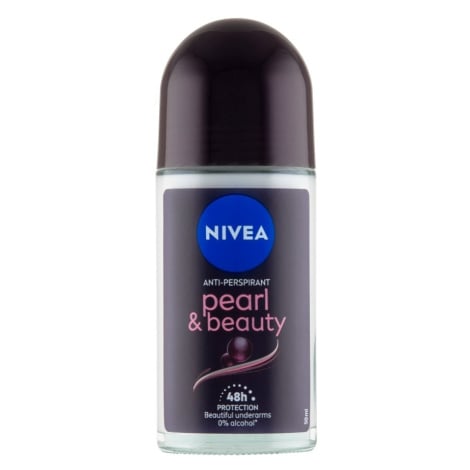 NIVEA - Kuličkový AP Pearl&Beauty Black Deodoranty 50 ml female