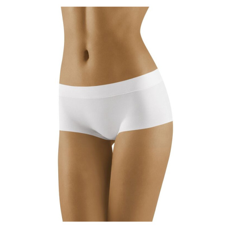 Bezešvé kalhotky s nohavičkou Yava bílé Wolbar
