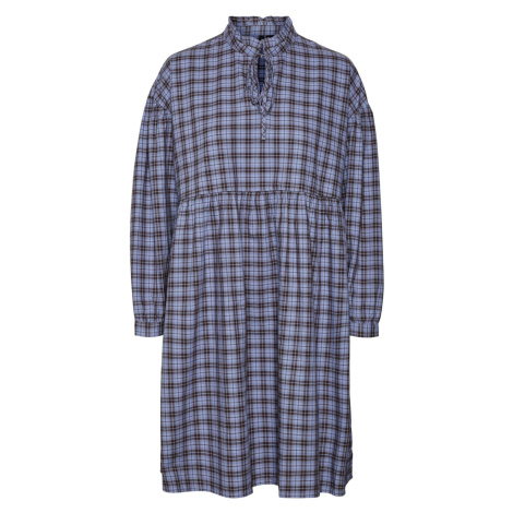 VERO MODA Košilové šaty 'FRANY' modrá / ultramarínová modř