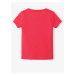 Červené vzorované holčičí tričko name it Veen