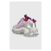 Kožené sneakers boty Caterpillar INTRUDER fialová barva, P111290