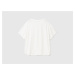 Benetton, T-shirt In Sustainable Stretch Viscose