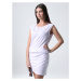Loap Bundila Dámské letní šaty CLW2291 Bílá