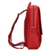 Elegantní dámský kožený batoh Katana Petra - červená