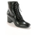 Blancheporte Elegantní boty na podpatku, černé černá