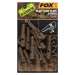 Fox závěsky edges camo silk lead clips & pegs 10 ks velikost 10