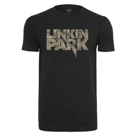 Pánské tričko Linkin Park Distressed Logo - černé Merchcode