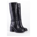 Capone Outfitters High Heel Leather Women's Boots