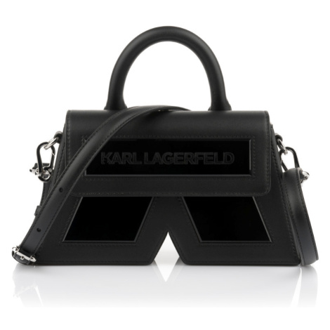 Kabelka karl lagerfeld ikon/k cb leather černá