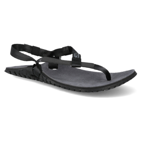 Barefoot sandály Boskyshoes - Enduro leather 2.0 Y černé BOSKY SHOES