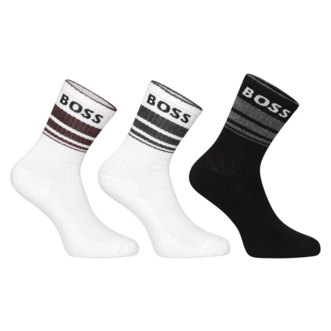 BOSS 3PACK ponožky vícebarevné L Hugo Boss