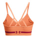 Under Armour SEAMLESS LOW LONG Sportovní podprsenka, oranžová, velikost