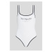 Smetanové celé plavky Hotel Karl Swimsuit