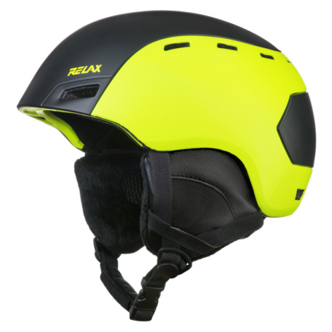 Relax Combo Lyžařská helma RH25 černo-žlutá