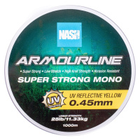 Nash vlasec armourline super strong mono uv yellow 1000 m - 0,45 mm 11,33 kg