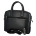 Luxusní kožená taška na notebook Katana Cipro, černá