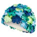 Kšiltovka na plavání AQUA SPEED Bloom Green/Blue Pattern 07