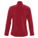 SOĽS Roxy Dámská softshellová bunda SL46800 Pepper red