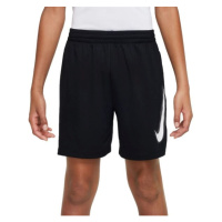 Nike DRI-FIT MULTI+ Chlapecké šortky, černá, velikost