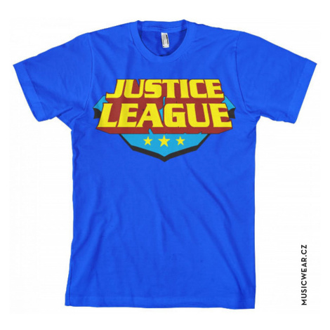 Justice League tričko, Classic Logo, pánské HYBRIS