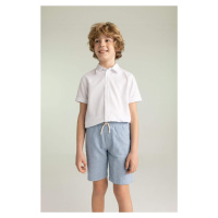 DEFACTO Boy Regular Fit Polo Neck Cotton Short Sleeve Shirt