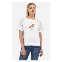 Tričko la martina woman t-shirt 40/1 cotton jers bílá