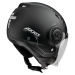 AXXIS Otevřená helma AXXIS METRO ABS solid matná černá