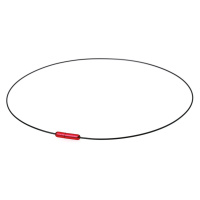 Náhrdelník Phiten Wire Air Barva: černo červená