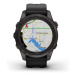 Garmin Fēnix 7S Pro Sapphire Solar Edition Carbon Gray DLC Titanium / Black Band - 010-02776-11