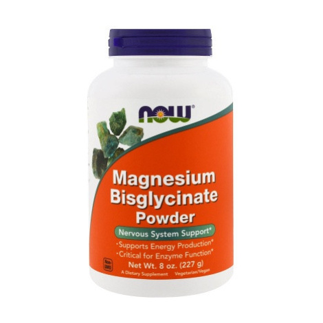 Now Foods Magnesium Bisglycinate Powder 227g