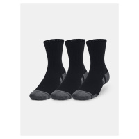 Under Armour Ponožky UA Performance Cotton 3p Mid-BLK - unisex