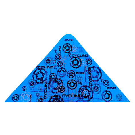 Rituall Trojcípý šátek cycling modrá