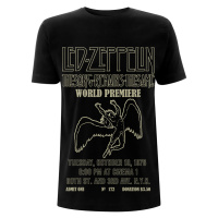 Tričko metal pánské Led Zeppelin - TSRTS World Premiere - NNM - RTLZETSBWORLD LZTS09MB