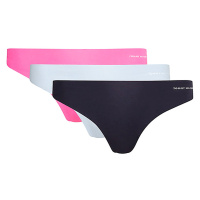 Tommy Hilfiger Dámská tanga Raw Cut 3 Pack