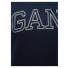 Tmavě modré dámské tričko s potiskem GANT