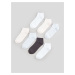 Sinsay - Sada 7 párů ponožek - Vícebarevná