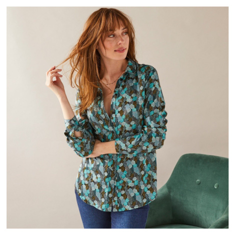 Košilová halenka s minimalistickým vzorem z recyklovaného polyesteru Blancheporte
