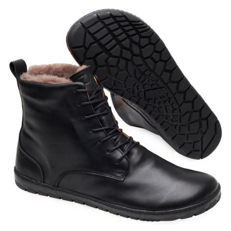 Barefoot zimní obuv s membránou Zaqq - QUINTIC Winter Waterproof Black