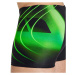 Pánské plavky arena men swim short placement black/soft green