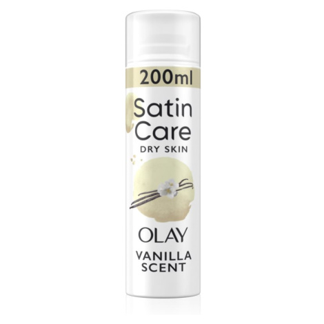 Gillette Satin Care Olay Vanilla Dream gel na holení Vanilla Dream 200 ml