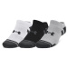 Ponožky Under Armour Performance Tech 3-Pack NS Gray