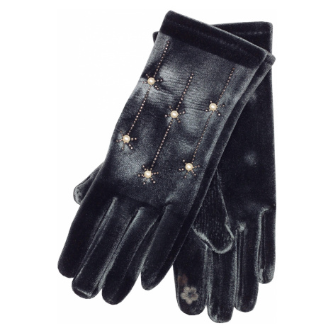 Sofia Grigia dámské rukavice na podzim tmavě šedá Weilisena