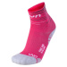 Dámské ponožky UYN Free Run Socks, černo-červená, 35-36