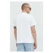 Bavlněné tričko GCDS bílá barva, s aplikací