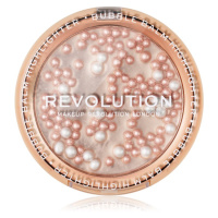 Makeup Revolution Bubble Balm gelový rozjasňovač odstín Icy Rose 4,5 g