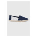 Espadrilky Toms Alpargata Rope tmavomodrá barva