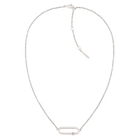 Calvin Klein Jemný ocelový náhrdelník s krystaly 35000185