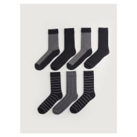 LC Waikiki Lcwk Patterned Men's Socks 7 Pieces