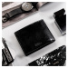Pánská kožená peněženka Peterson PTN N61-VT černá