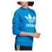 MODRÁ DÁMSKÁ MIKINA ADIDAS TREFOIL CREWNECK SWEATSHIRT Tyrkysová